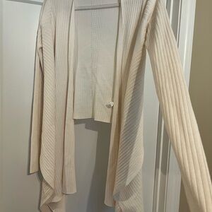 Barely worn Athleta cream solstice wrap